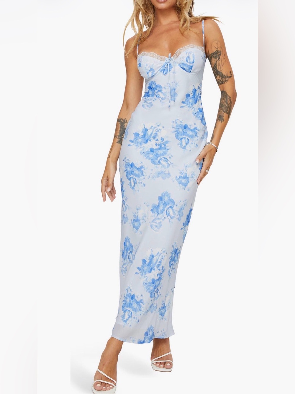 Princess Polly Hamri floral Maxi slipdress